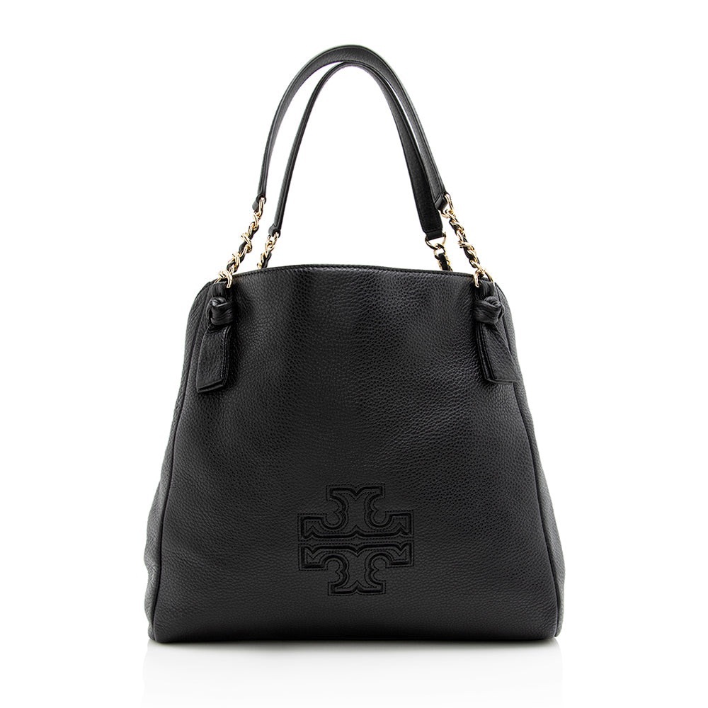 NWOT Tory Burch Leather Harper Center-Zip Tote